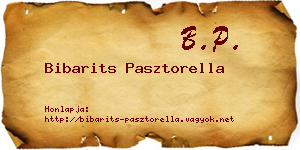 Bibarits Pasztorella névjegykártya